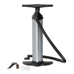 Spinning Bravo Geschaft 14 Bravo 110 Double Single Handpumpe Aluminium Pumpe Mit Manometer 2x2,5 Liter Grau