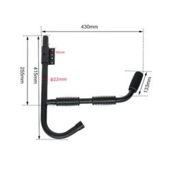 ExtaSea Schwenkbare Kajak Wandhalterung Mit Paddelhalter -Spinning Bravo Geschaft extasea schwenkbare kajak wandhalterung mit paddelhalter 4