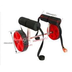 ExtaSea Soft-Steel Kajakwagen Transportwagen -Spinning Bravo Geschaft extasea soft steel kajakwagen transportwagen 2