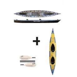 Pakboats Puffin Saranac Jubelpaket Mit Verdeck Und Fiberglas Paddeln -Spinning Bravo Geschaft pakboats puffin saranac jubelpaket mit verdeck und fiberglas paddeln 2